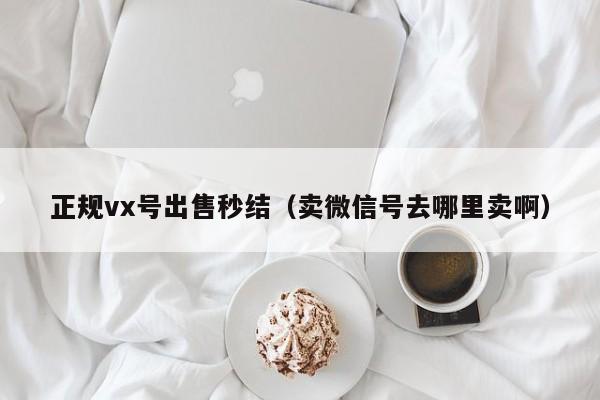 正规vx号出售秒结（卖微信号去哪里卖啊）